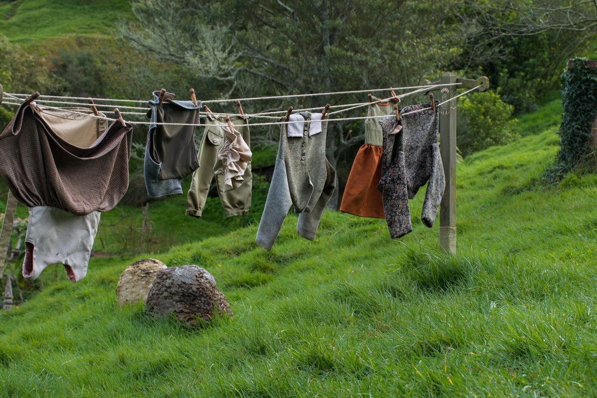 Hobbit suits that dry on the rope