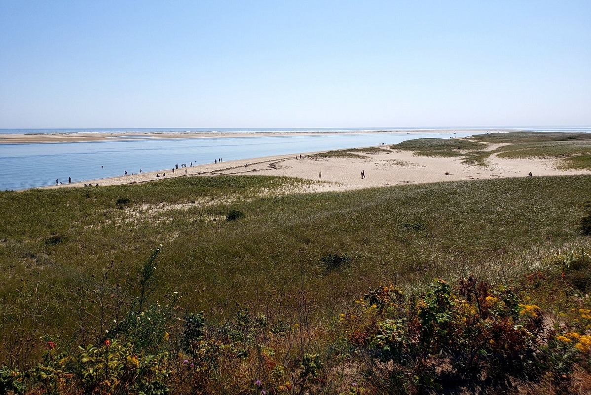 Beach in Chantam, MA - one of best stops on a New England Road Trip