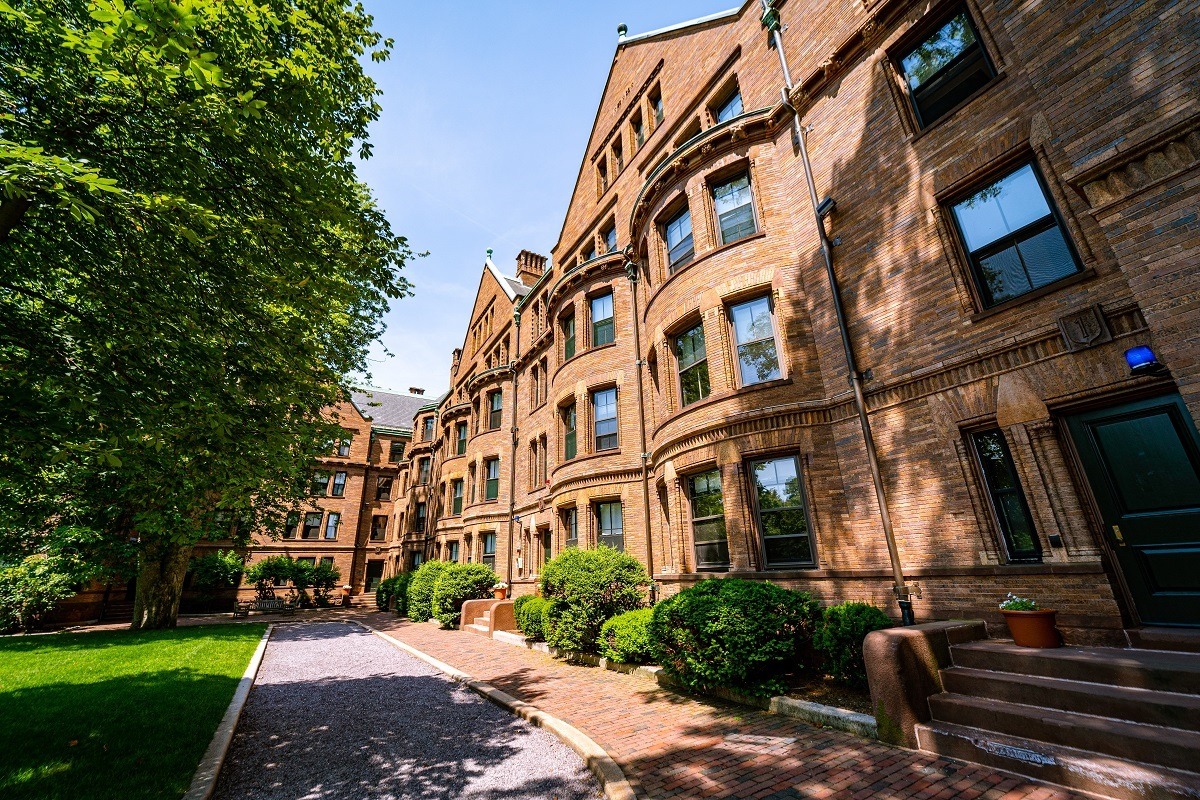 Visiting Cambridge University buildings is a must when on a New England road trip