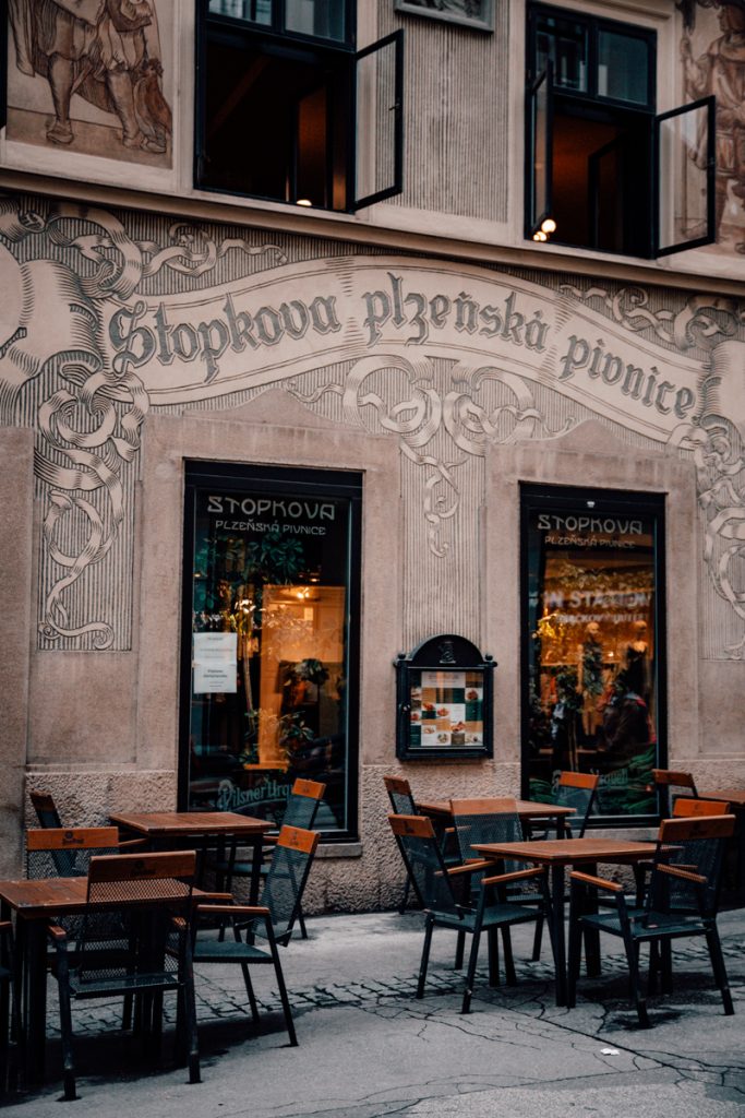 An old pub in Brno Czech Republic (add this to your Brno itinerary)